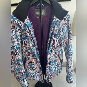 Spyder Sz 8 ladies ski snowboard jacket coat